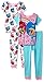Nickelodeon Little Girls' Shimmer and Shine 4-Piece Pajama Set, Genie Green, 4