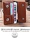 iPhone 7 Plus Belt Case Clip Holster Pouch,PU Leather Carrying Case Smartphone Sleeve Cover Case Loop Men’s Wallet Case Belt for Samsung Note 5 4 3 S6 Edge Plus LG G4 G5 Google Nexus 6P MOTO G4-Brown