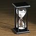 Tanmalan Hourglass Sand Timer(Pueple Sand,Black Frame,60±6Minutes,8x4x4inch)…