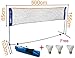 SoBuy Height Adjustable Tennis Nets, Badminton Net,with stand / frame,includes Fastening Devices, SFN03,Lengthen:196.8inch