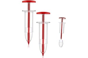 NADUSEP Mini Sowing Seed Dispenser, Small Sower Seed Spreader Manual Handheld Seed Planter Mini Hand Spreader Garden Seed Planter for Carrot, Lettuce, Grass and Spinach Seed