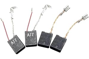 4pcs Replacement Carbon Brushes Set for Power Tools, Drill Motor Brushes Compatible with DD160 DD200 DD250 DD200TPS DCH180 DC