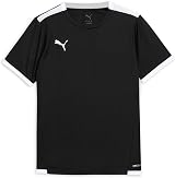 PUMA Unisex Kids teamLIGA Jersey Jr Shirt Black White 128