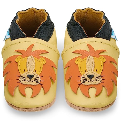 Lion Baby Soft Sole Pre Walker Shoes - 6-12 Months