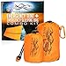 Back 40 Outfitters Emergency Tent and Emergency Bivy Sleeping Bag - Ultralight Survival Tent ? 2 Person Mylar Emergency Shelter ? and Emergency Sleeping Bag ? Year-Round All Weather Protection