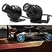 Car Underglow Light,Courtesy Projector Light Angel Wings Welcome Light Ghost Shadow Light with Cree Chips LED Rock Light Car Door Exterior Light Ground Lamps for JEEP Off Road Truck Car ATV SUV Motorc
