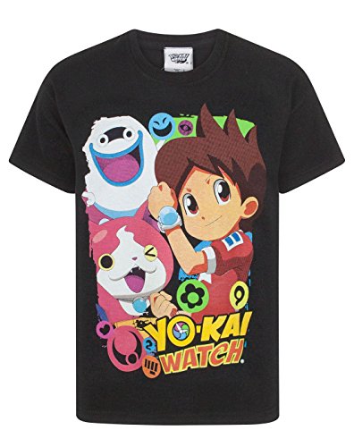 Yo-Kai Watch Characters Boy's T-Shirt (7-8 Years)