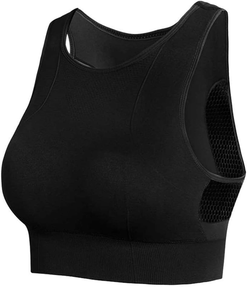 JujubeZAO Sport Bra, Fashion Lady Solid Color Shockproof Mesh Padded Running Yoga Sport Bra Underwear
