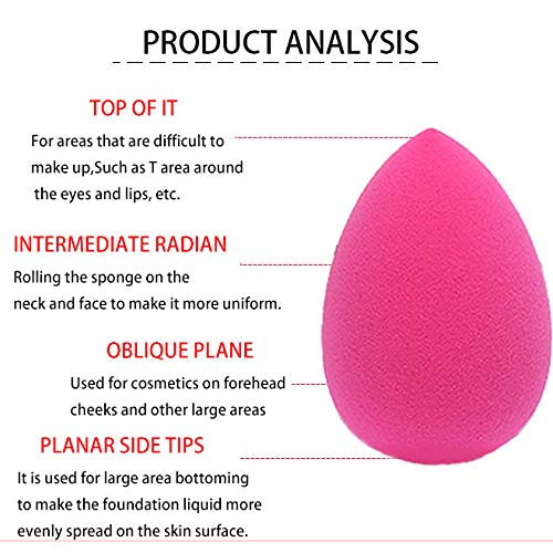 image for ONESWI 4PCS Sponge Blender - Makeup Sponges Set,Latext-free Beauty Spo