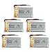 Fly Kool 5Pcs 3.7V 600mAh Lipo Battery for Kingtoys Foldable RC Drone UDI U45 Syma X5C X5SW X5C-1 X5SC X5SC-1 RC quadcopter