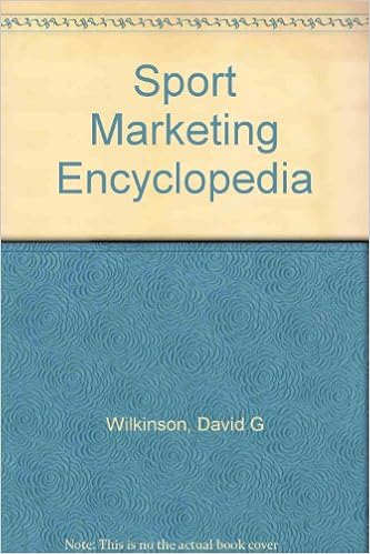 The Sport Marketing Encyclopedia Wilkinson David G 9780873220637 Amazon Com Books