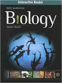 Amazon Com Holt Mcdougal Biology Interactive Reader 9780547687797 Holt Mcdougal Books