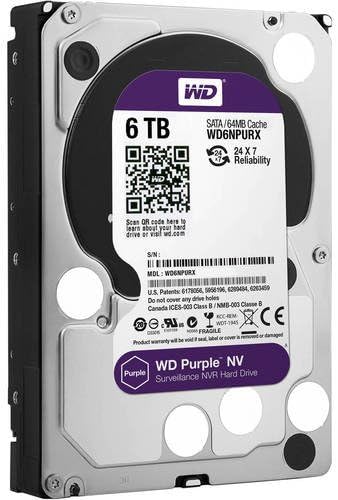 Western Digital WD6NPURX 6TB 5400 RPM SATA-6GB/s 64MB 3.5" HDD