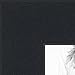 ArtToFrames 11x17 inch Black Picture Frame, WOMFRBW72079-11x17