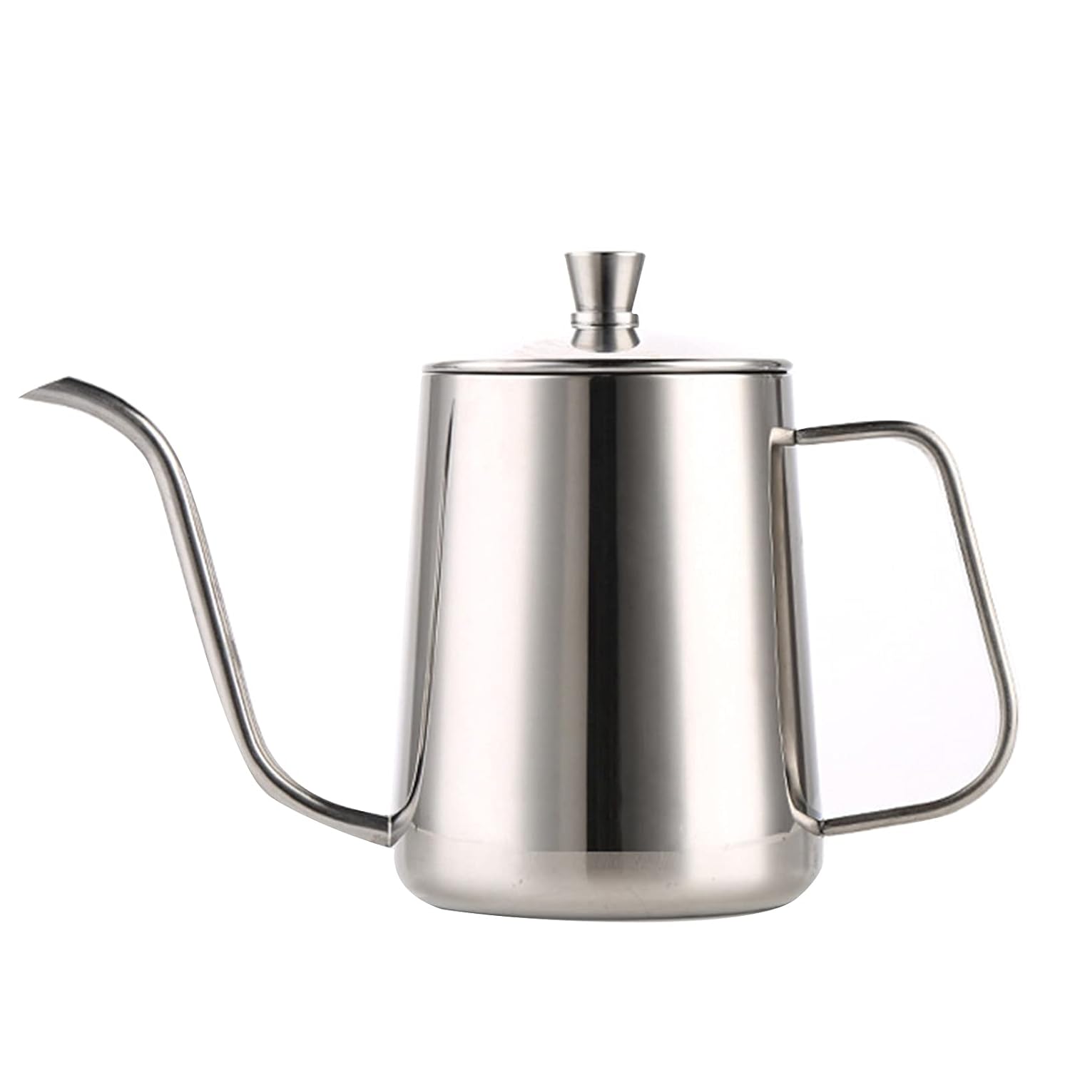 600ml Coffee Kettle Brew Coffee Kettle Coffee Maker Brewer Coffee Pot Stainless Steel with