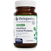 Metagenics UltraFlora Control Probiotic B420 Gut Support, 30 Servings | Probiotics for Women and Men, Shelf-Stable, Supports Gut Microbiome, Weight Regulation, Increases Beneficial Akkermansia