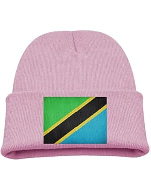 Flag Of Tanzania Kid’s Hats Winter Funny Soft Knit Beanie Cap Children Unisex