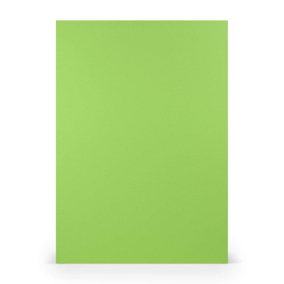 PAPERADO 25 x Coloured Paper DIN A4 – Apple Ribbed Apple Green 160 g/m² Paper Sheets – Craft Paper in 29.7 x 21 cm Painting, Crafts & Printing