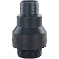 H2O PRO 2 in 1 Plastic Sump Pump Check Valve, Threads into 1-1/2 Inch Discharge, 148101