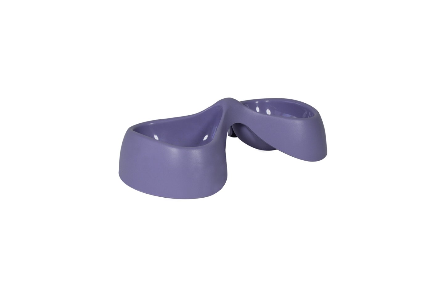 United Pets - Trough double Bicio purple