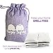 6 Deodorizers For Diaper Genie - Odor Eliminator Deodorizer - Natural Charcoal Carbon Filter Sachet Fresheners For Ubbi Pails, Shoe deodorizer, Bags, Trashcan - 6 Months Supply Refill