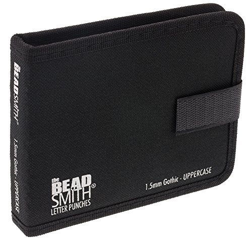 Gothic Letter Set Uppercase, Punch 27 Pc w/case (1.5mm) - LPS001