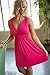Charm Your Prince Women's Sleeveless Summer Sundress Medium Hot Pink