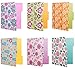 10 Cute File Folders -Floral File Folders & Colored File Folders in Vibrant Colors -Decorative File Folders -Pretty File Folders- 300 gsm Thick, Letter Size File Folders - 9.5 x 11.5 inch (Pack of 10)