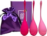 Mascoto Pelvic Floor Trainer Set of 3 Kegel Weights, Urinary Incontinence view 3