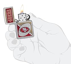 Zippo NFL San Francisco 49ers Street Chrome Pocket