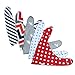 Baby Bandana Drool Bibs for Boys & Girls Unisex 5 Pack Absorbent Cotton Modern Baby Set