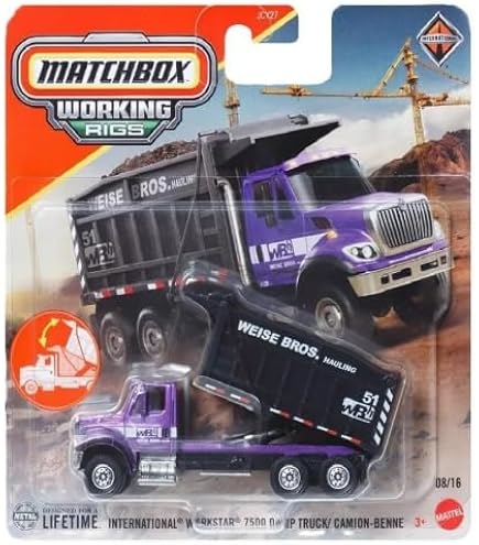 Amazon.com: Matchbox 2022 - Working Rigs Wave 2 - GMC T8500 #3/16