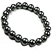 Accents Kingdom Men's Magnetic Hematite Round Bead Bracelet, 8.5