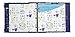C.R. Gibson French Family Recipes Book With Tabbed Dividers and Sheet Protectors, 9.5'' W x 9.5'' H