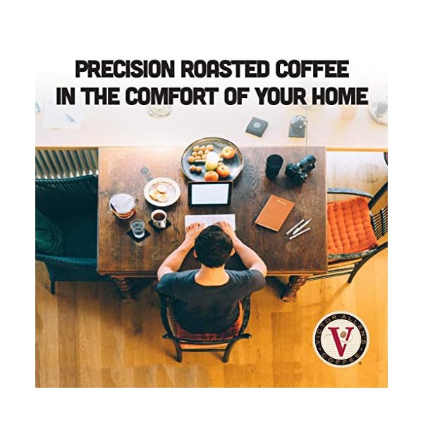 Victor Allen Coffee Decaf Donut Shop Single Serve KCup, 80 Count Uptime Coffee