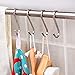 24 Pack ESFUN 4.4 inch Large 304 Stainless Steel S Hooks for Hanging Indoor and Outdoor Rustproof