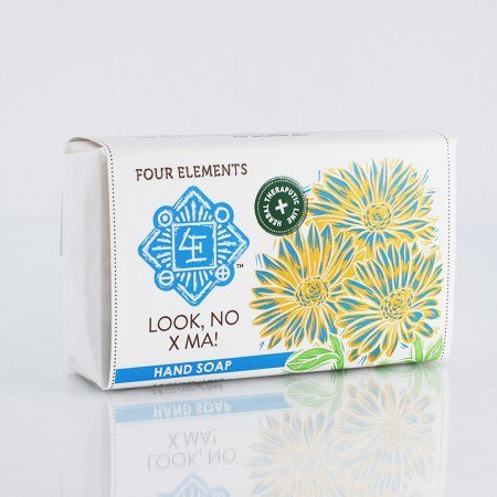 LOOK, NO X MA! Soap Four Elements Organic Herbals 3.8 oz Bar Soap