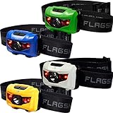 Insane Sale 4-Pack Flagship-X Waterproof CREE LED Camping Headlamp Flashlight For Running Mixed Colors