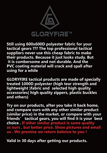 GFIRE Tactical Vest Modular Vest Breathable Combat Training Vest Adjustable Lightweight - Thumbnail 5