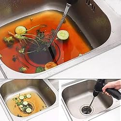 Drain Auger Cable Drain Snake Clog Remover with