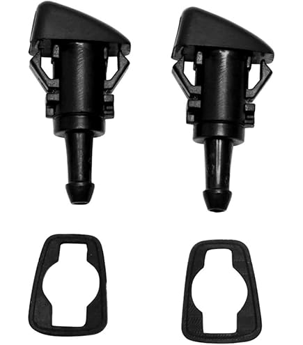 Oulesh Chorros De Limpiaparabrisas Para Toyota Prado 120 Land Cruiser Corolla Camry RAV4 2 Unids Limpiaparabrisas Limpiaparabrisas Boquilla De Pulverización De Agua