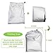 Yougai Bike Cover Outdoor Bicycle Cover Waterproof Dust Wind Proof with Lock Hole, Road Bike, Mountain Bike