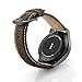 Kartice Compatible with Galaxy Watch (46mm) Bands Gear S3 Bands 22mm Leather Strap Replacement Buckle Band for Samsung Gear S3 Frontier Watch