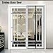 Magnetic Screen Door with Heavy Duty Reinforced Mesh Curtain, Fits Door Size up to 36