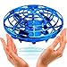 ShinePick Hand Operated Drone for Kids - Scoot Flying Ball Drone, Quadcopter Mini Drone Flying Toys, Beginner RC Helicopter Gifts for Boys or Girls (Blue)