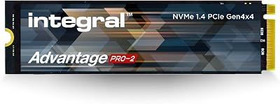 Integral 2TB Advantage Pro-2 M.2 2280 PCIe Gen4 NVMe SSD 7300MB/s