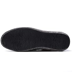 VILOCY Mens Slip on Deck Shoes Zero Drop Casual