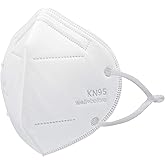 Well Before KN95 Disposable Face Mask 10 Pack | Individually Wrapped Mask with Adjustable Ear Loop