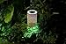 Allsop Home and Garden Soji Stella LED Outdoor Solar Lantern, Handmade with Weather-Resistant UV Treated Tyvek Fabric, Stainless Steel Hardware, Auto sensor on/off, for Patio, Deck, Garden, Color (Bronze)