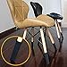 MelonBoat Chair Leg Socks, Hardwood Floor Protectors, Furniture Feet Caps Covers, Fit Girth 2-3/4